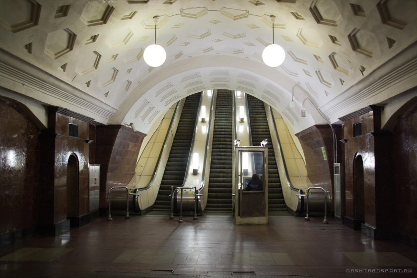 Красные ворота станция Московский метрополитен