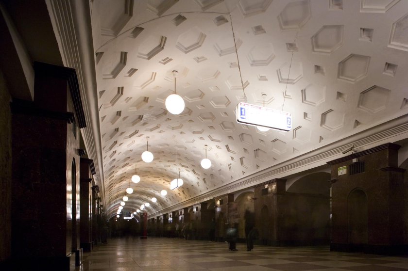 Красные ворота станция Московский метрополитен