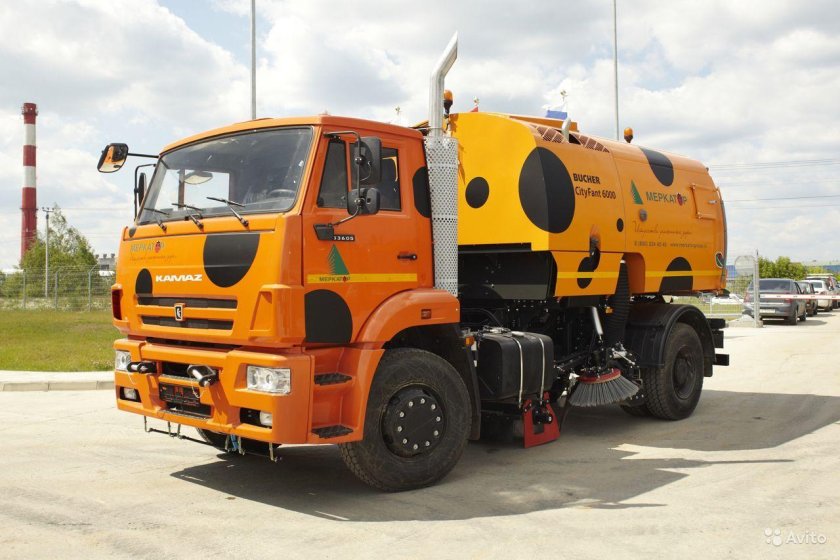 КАМАЗ 53605 Bucher CITYFANT 6000