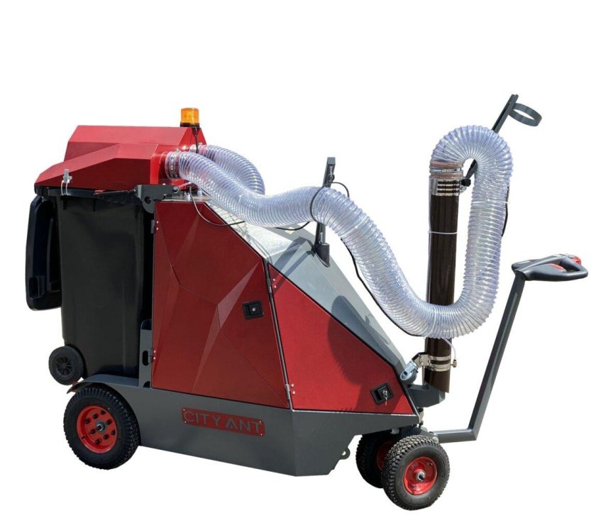 Уличный пылесос машина