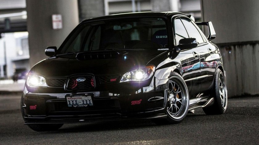 Subaru Impreza WRX STI Black