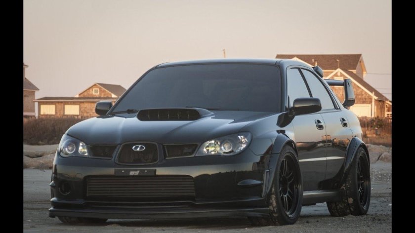 Subaru Impreza WRX STI Black