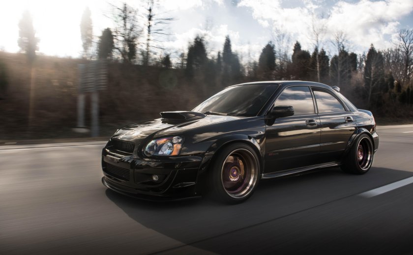 Субару Импреза WRX STI Black