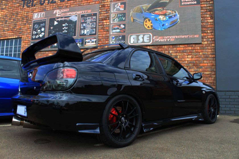 Subaru Impreza WRX STI 2007 Black