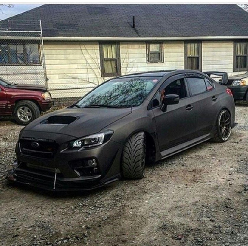 Субару WRX STI 2020 Black