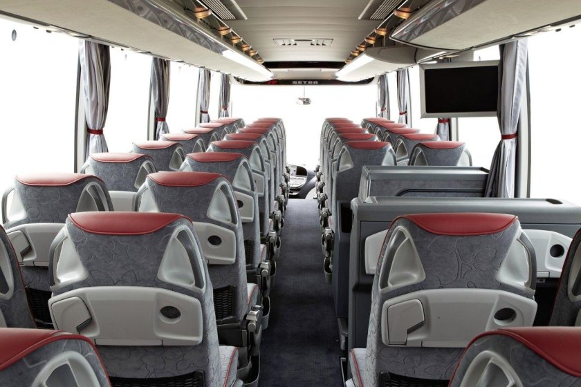 Setra s431 DT салон