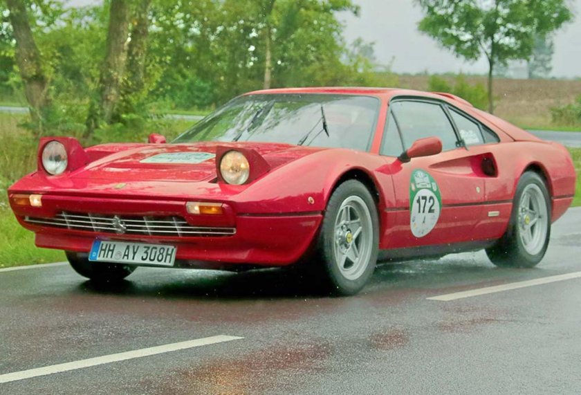 The ferrari 308 gtb + gts