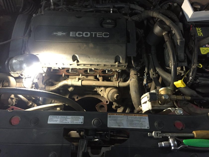 Теплообменник Шевроле Круз 1.8