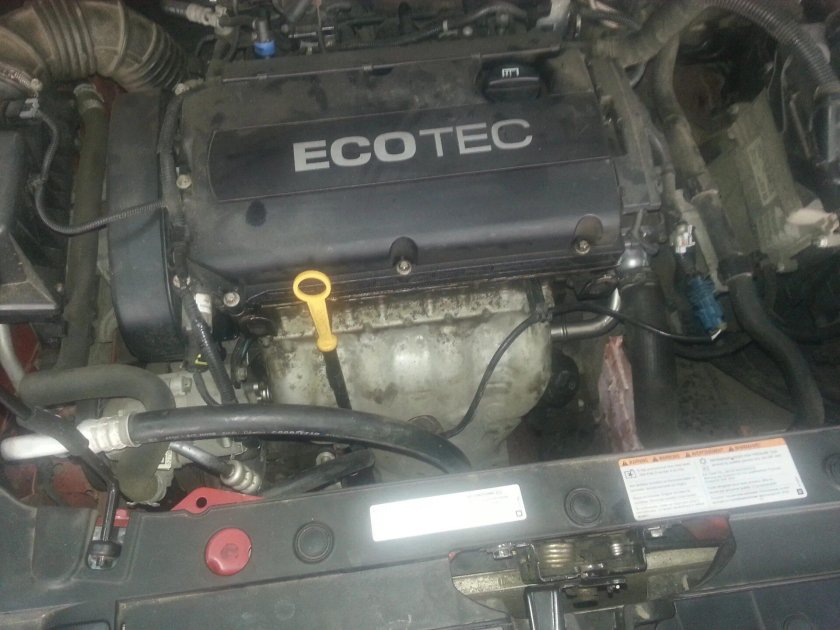 Теплообменник Шевроле Круз 1.6 109