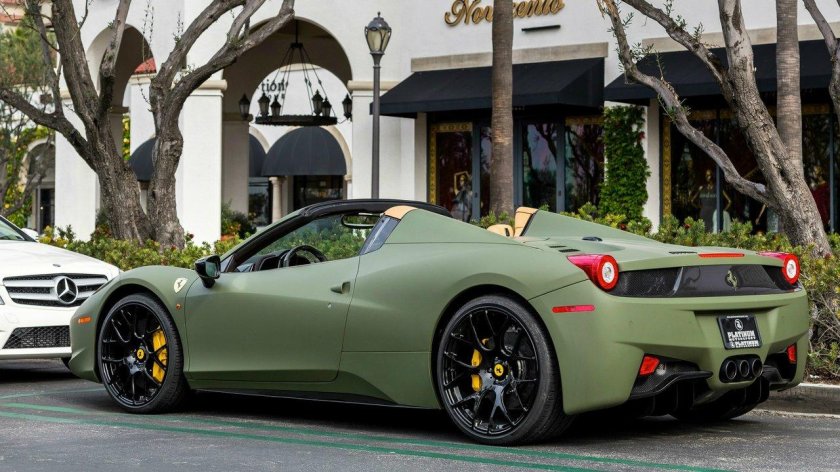 Ferrari 458 Green