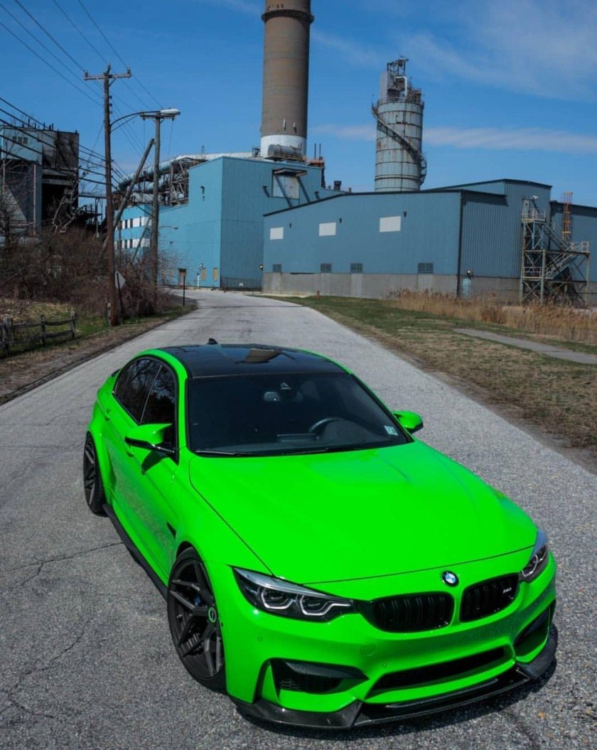 Bmw m 4 green