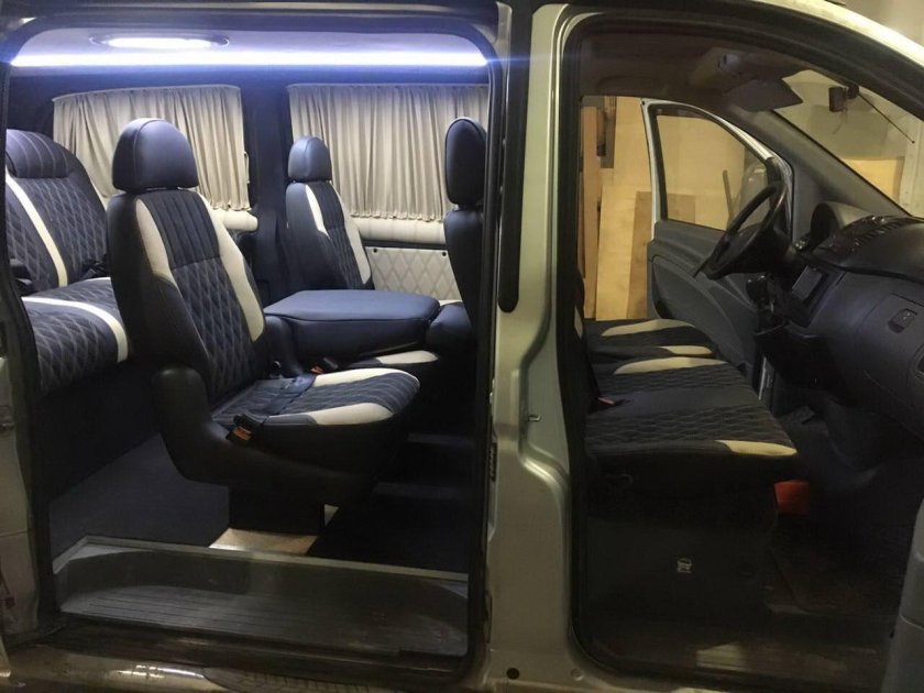 Мерседес Вито 638 салон