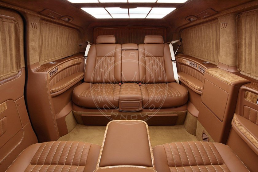 W638 v-class салон