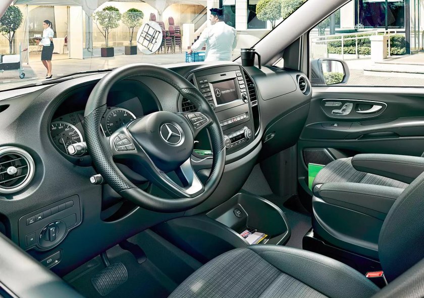 Mercedes benz vito салон