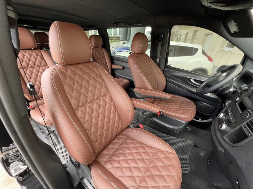 Салон мерседес вито