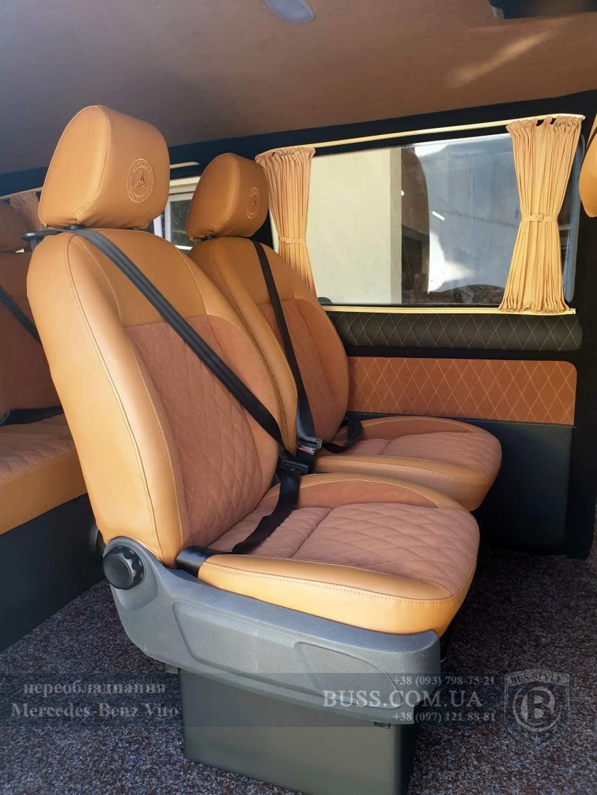 Двойное сиденье на Мерседес Вито 638 кузов