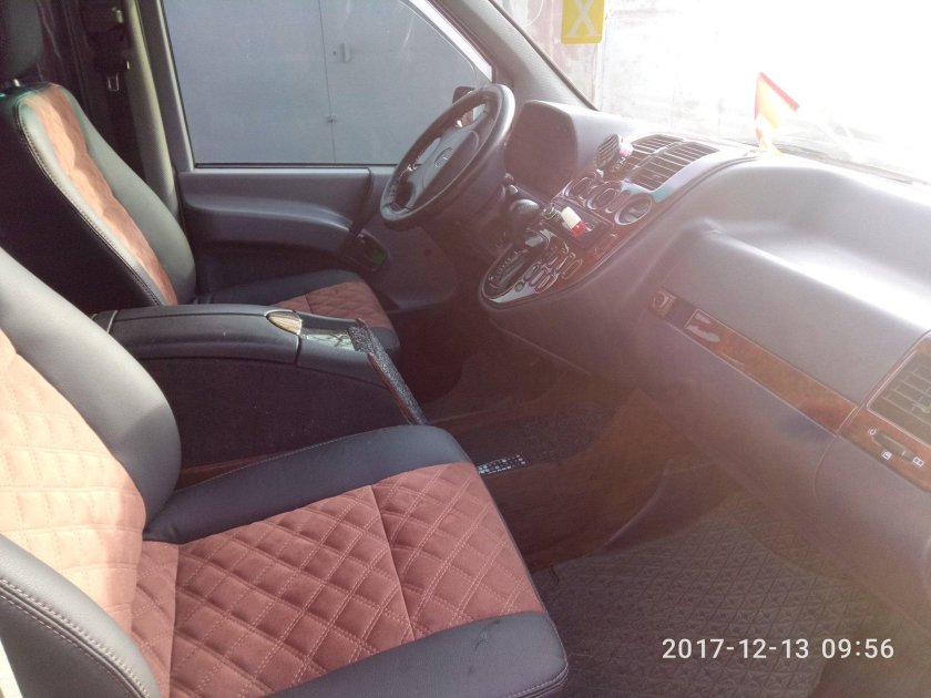Мерседес Вито 638 салон