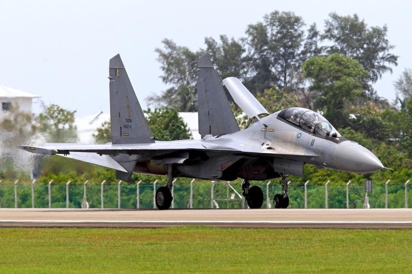 Истребитель Хок МК.мк208 военно-воздушных сил Малайзии