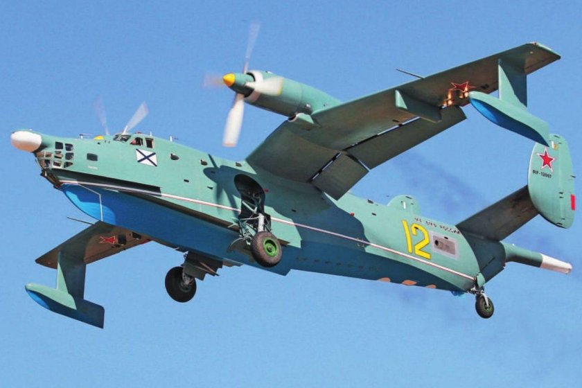 Самолёт бе 12 Чайка