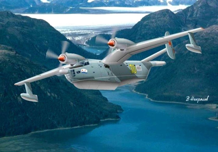 Самолёт амфибия бе-12