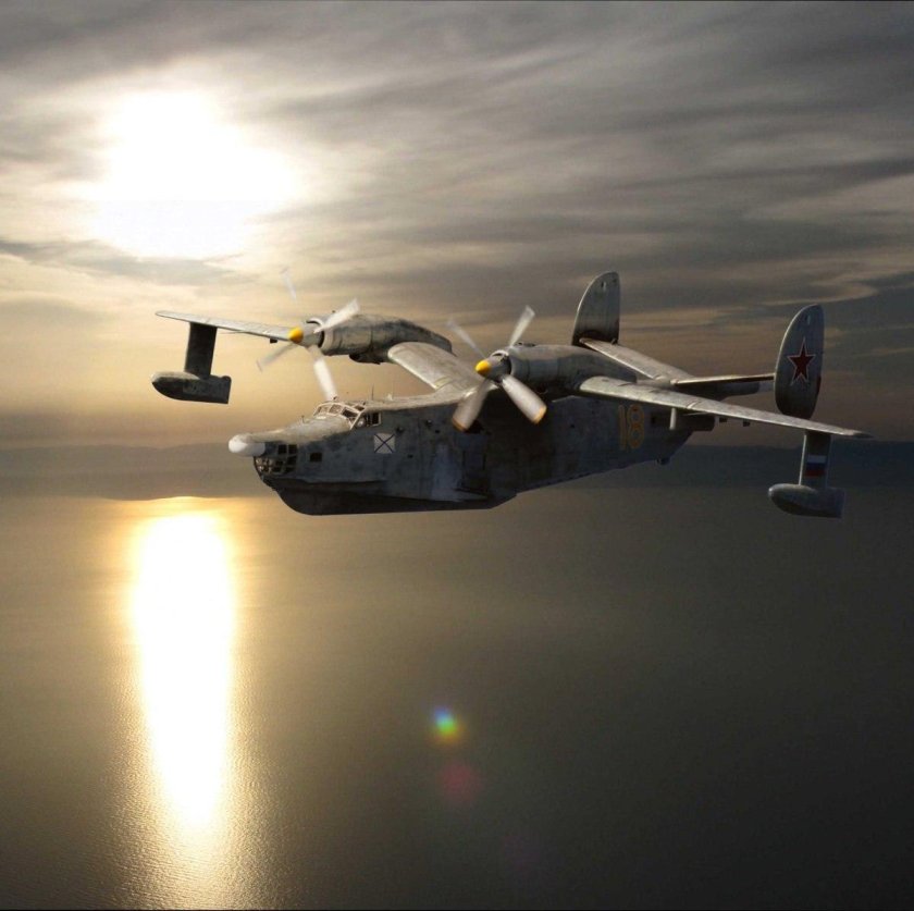 Гидросамолет бе-12