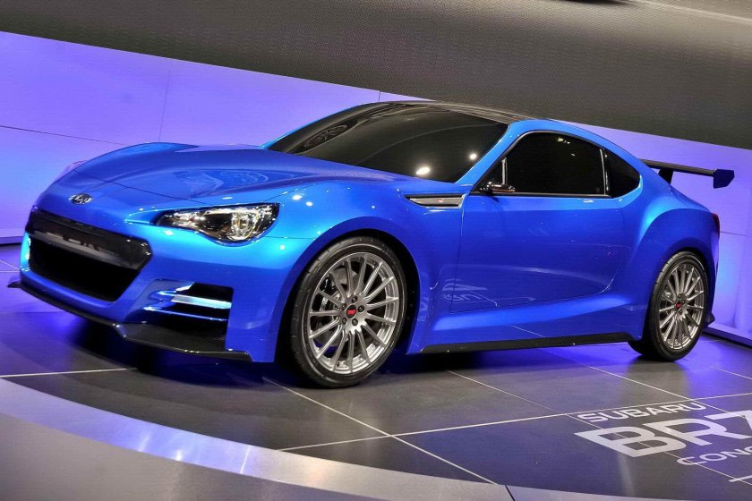 Спортивная Субару BRZ