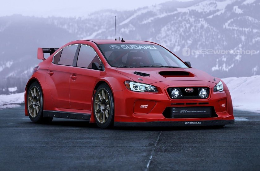 Спортивный Субару WRX