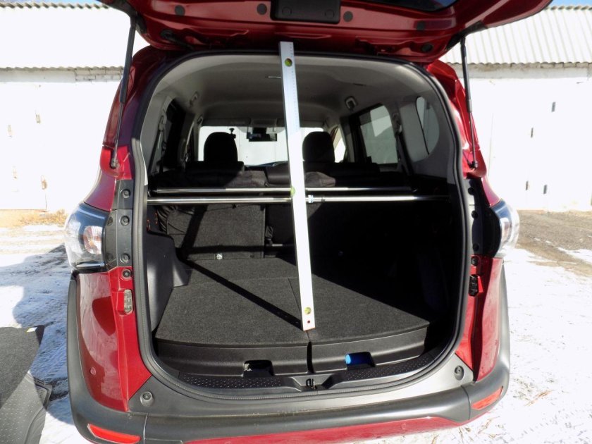 Sienta багажник