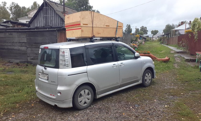 Тойота Сиента багажник