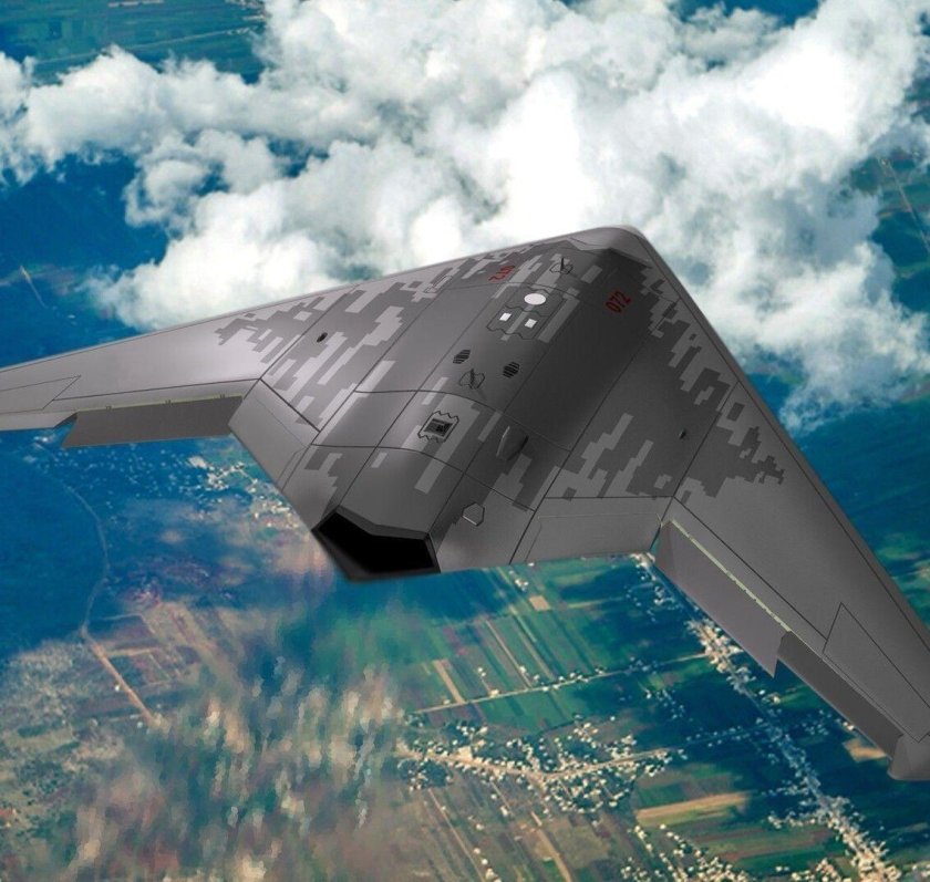 Ударный бпла с 70 охотник