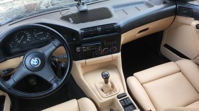 BMW 520i e34 салон
