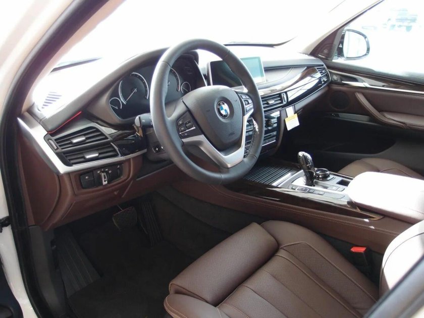 BMW x5 f15 салон черный