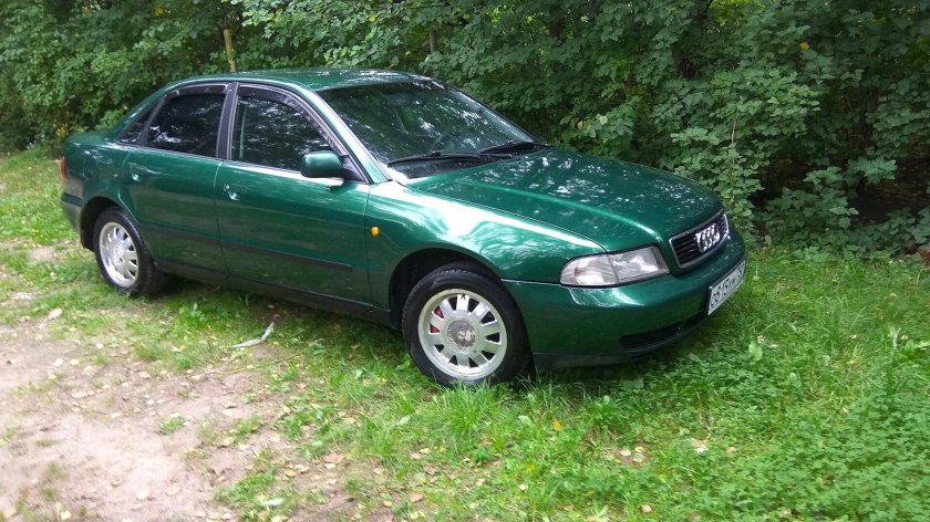 Ауди а4 1997 зеленая