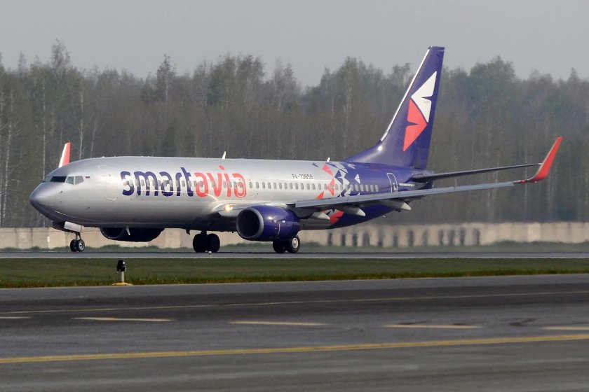 Смартавиа Boeing 737-800 плед