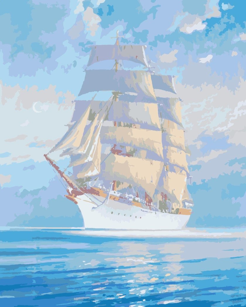 Художник-маринист Адольф бок