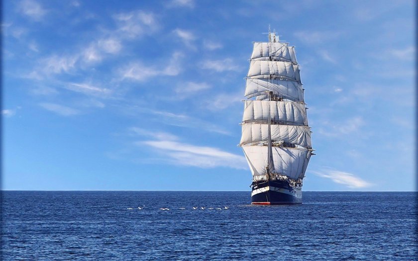 Крузенштерн парусник