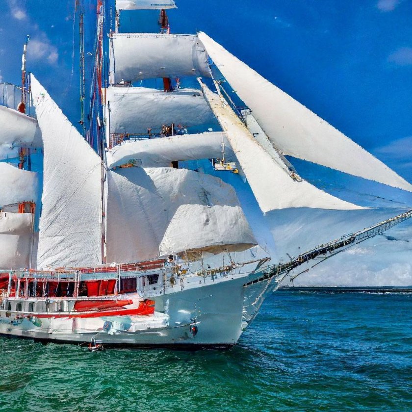 Парусник крузенштерн алые паруса