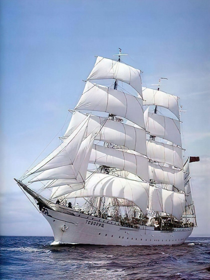 Трехмачтовый Барк товарищ