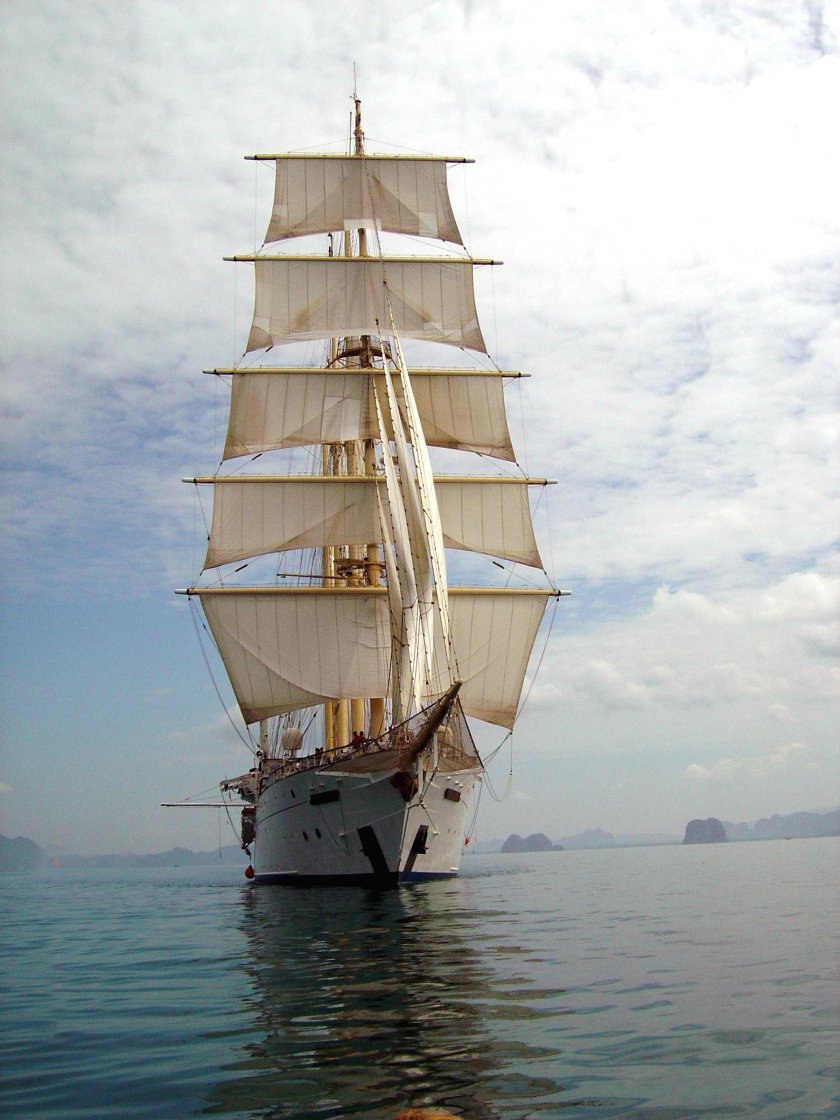 Баркентина корабль парусный