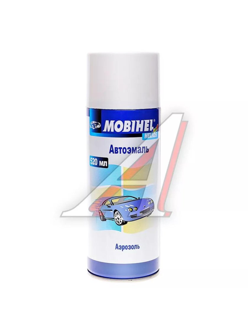 Краска Mobihel 040 белая Тойота