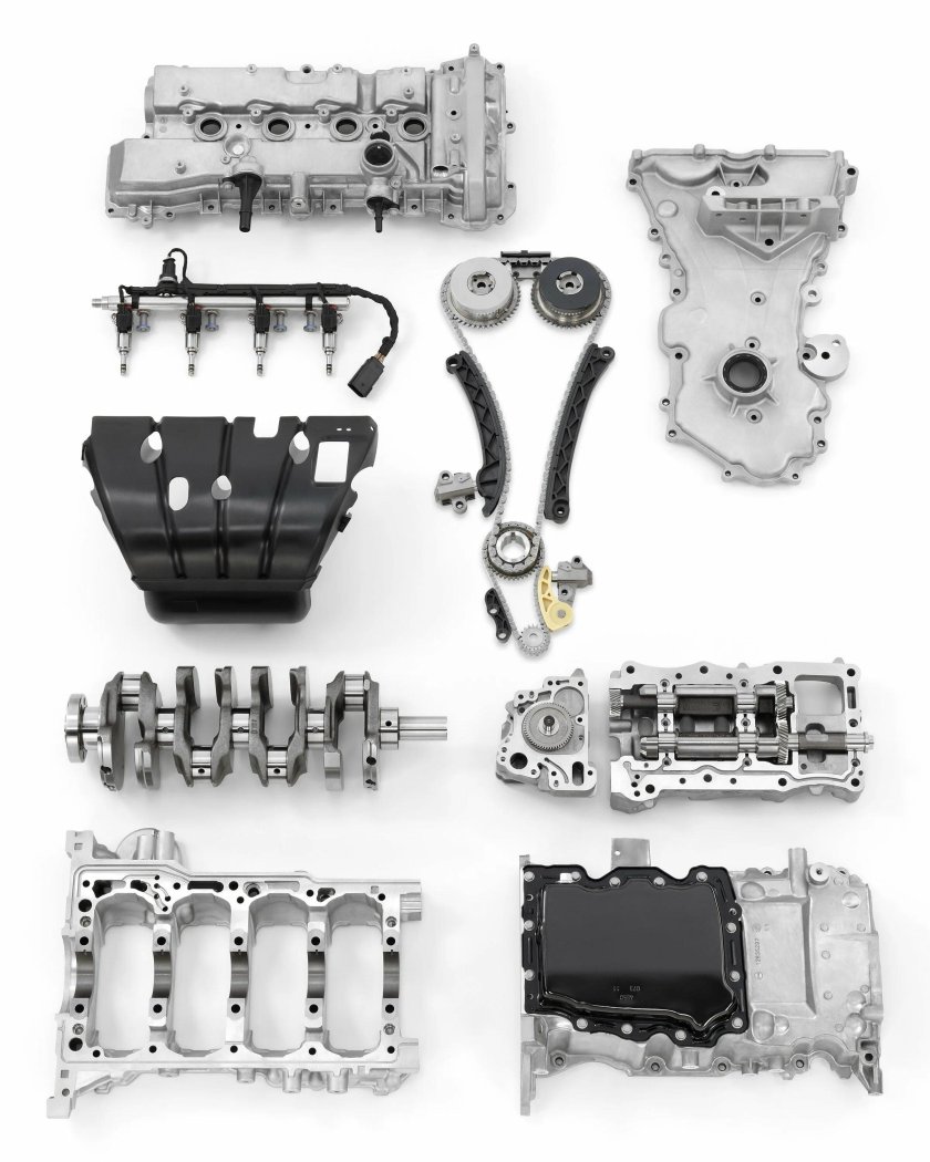 Двигатель Шевроле Малибу 2.4