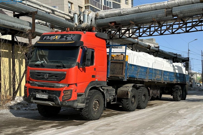 Вольво fmx 6x6 якутия