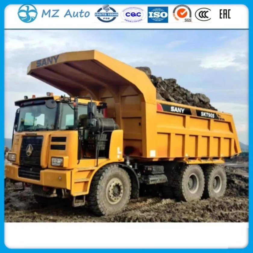 Карьерный самосвал sany skt90s