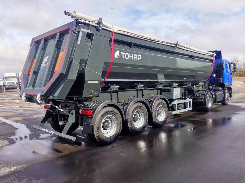 Самосвальные полуприцепы