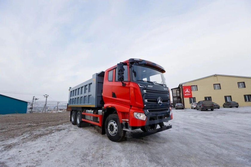 Самосвал sany syz320c