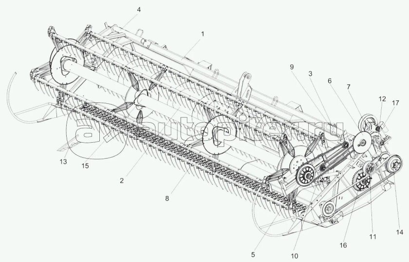 Жатка ЖЗК-7-5