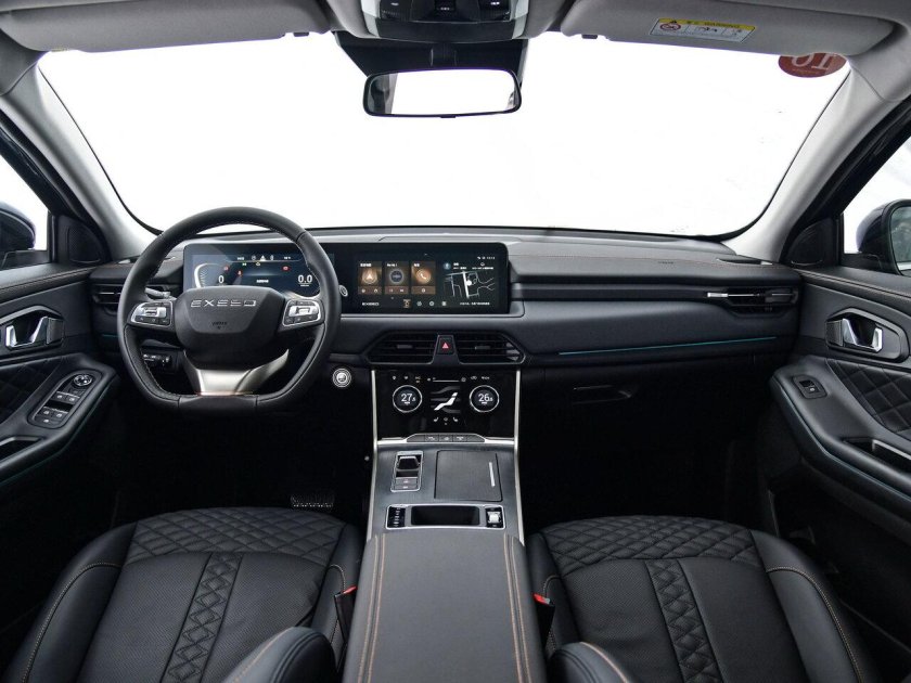 Chery exceed TXL 2021 салон