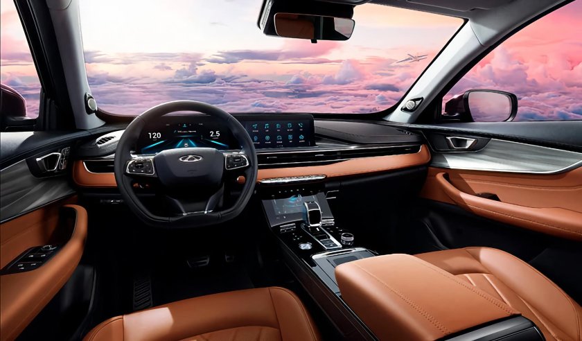 Chery tiggo 8 pro салон