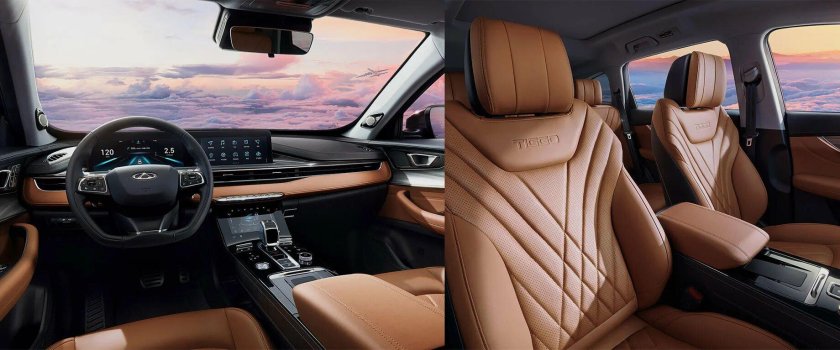Chery Tiggo 8 Pro салон