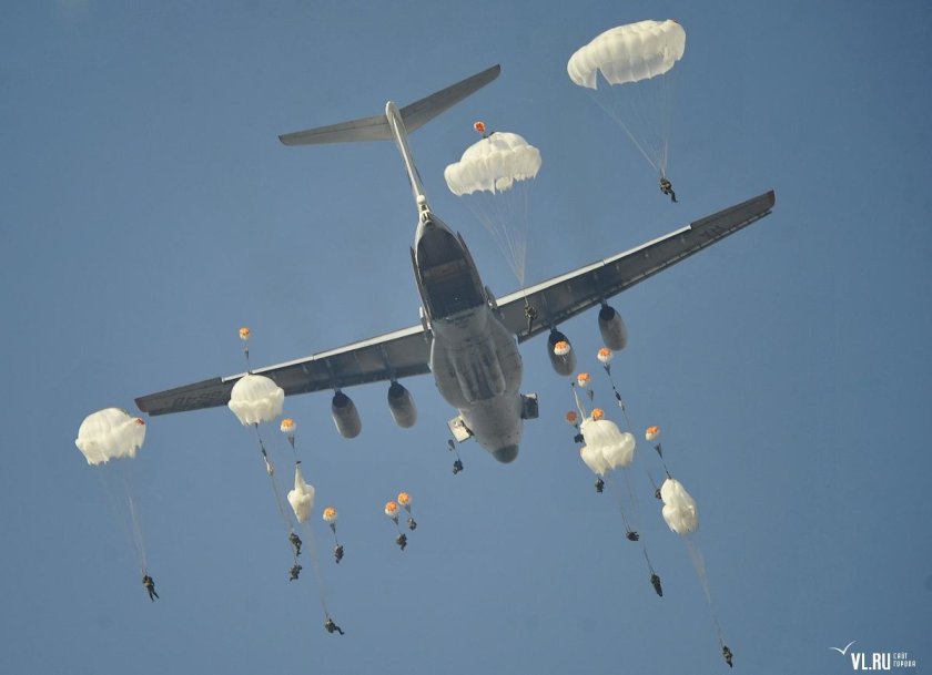 Ил-76 прыжки ВДВ